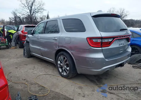 2019 Dodge Durango R/T Rwd z USA, uszkodzony, nr VIN 1C4SDHCT0KC550219